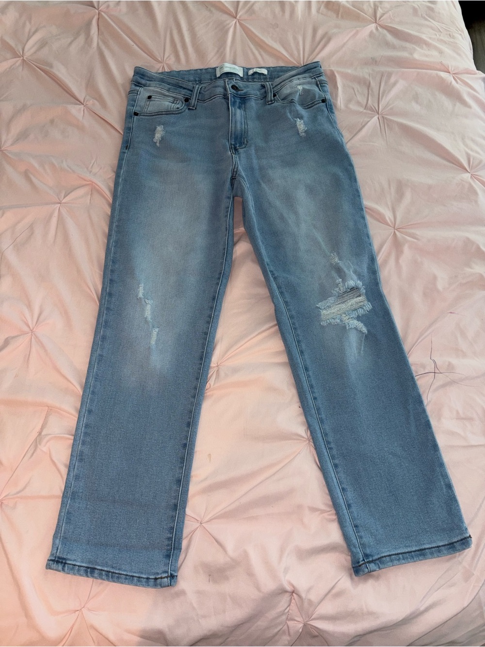 Light Blue Distressed women’s Jeans